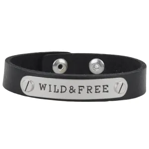 Wild and Free B/W Bracelet