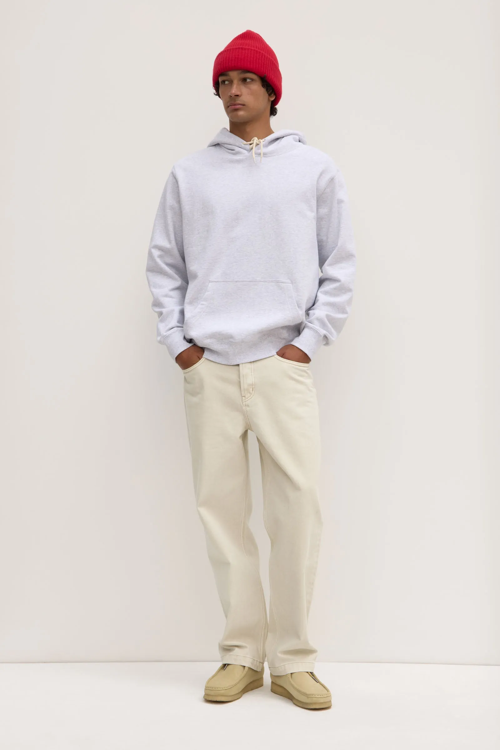 Wool Cashmere Rib Beanie